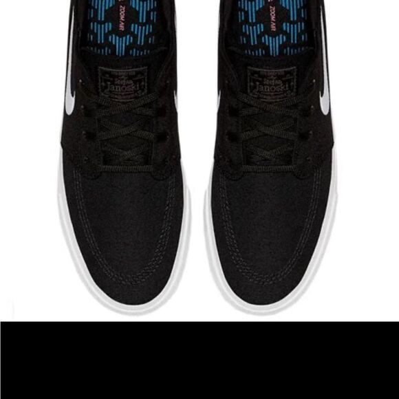 Nike Zoom Stefan Janoski Canvas RM SB skate shoes 9.5 US 43 EUR Black - Picture 2 of 8